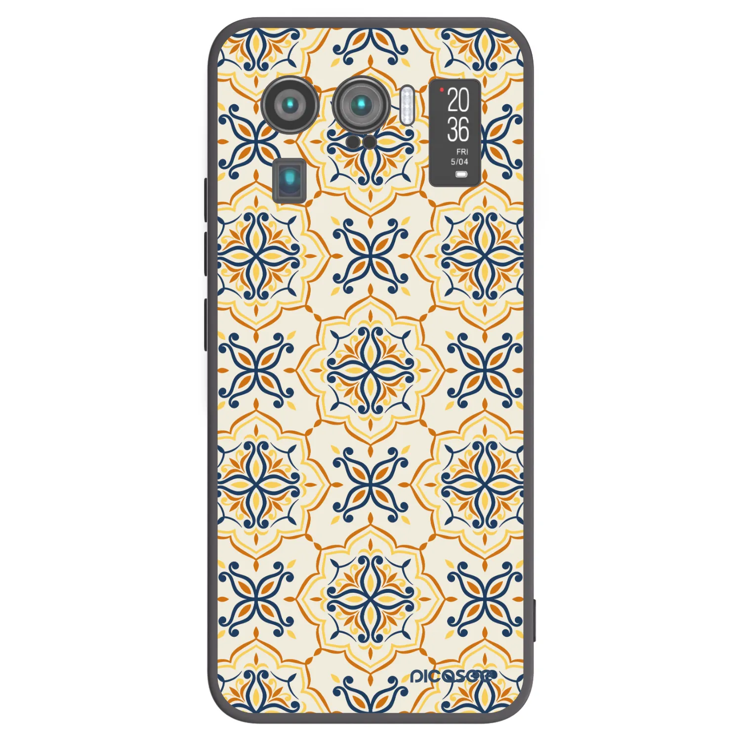 Picasee silikónový čierny obal pre Xiaomi Mi 11 Ultra - Majolica