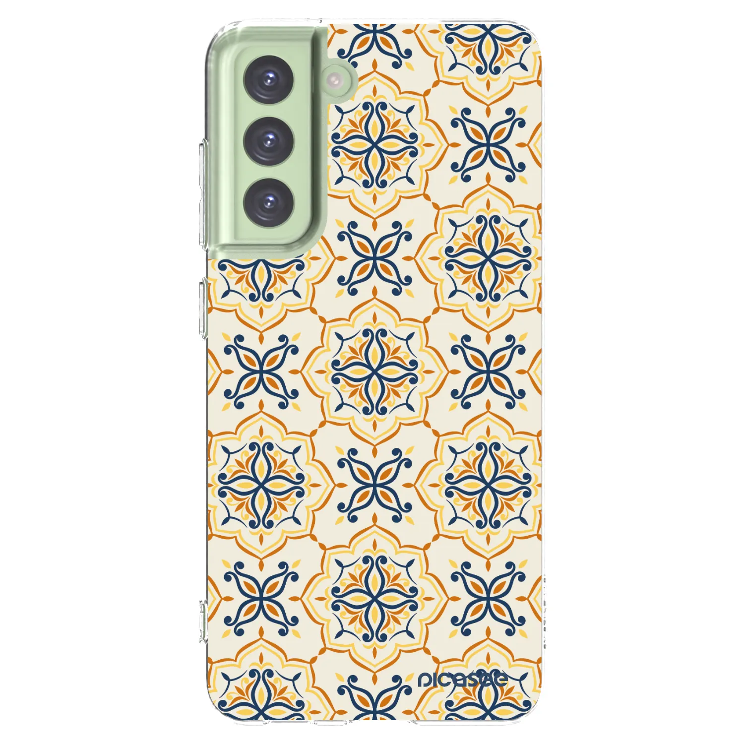 Picasee silikónový prehľadný obal pre Samsung Galaxy S21 FE 5G - Majolica