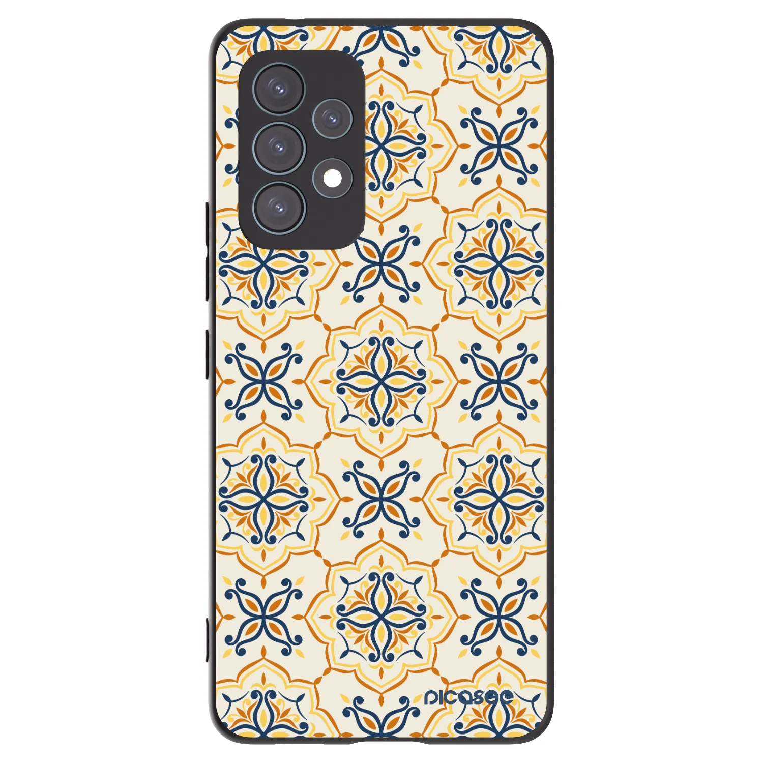 Picasee silikónový čierny obal pre Samsung Galaxy A53 5G A536 - Majolica