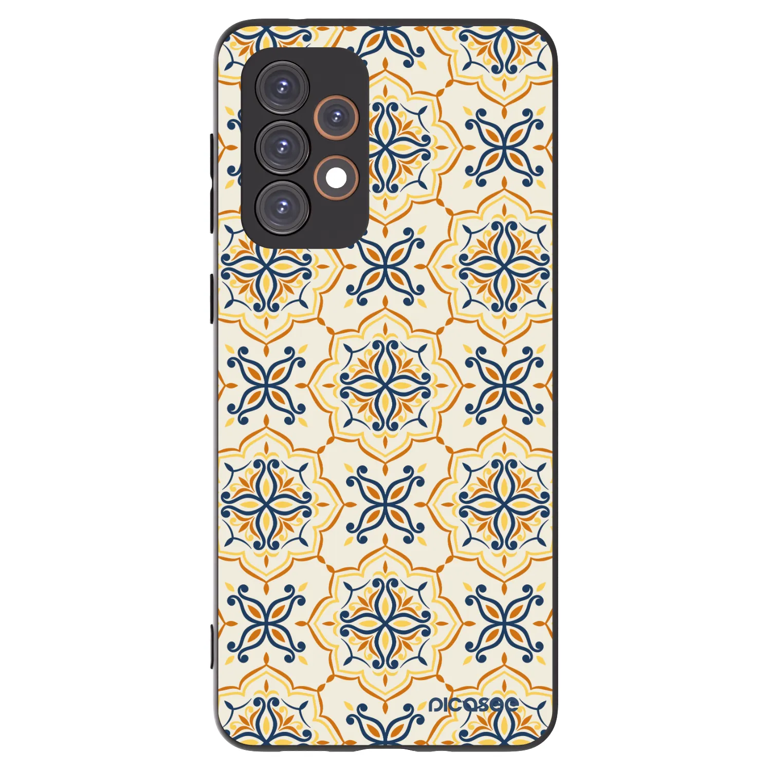 Picasee silikónový čierny obal pre Samsung Galaxy A33 5G A336 - Majolica