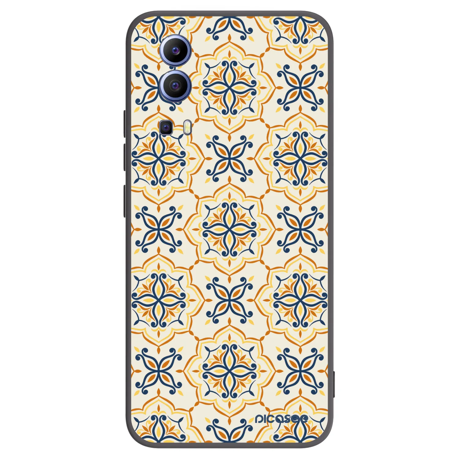 Picasee silikónový čierny obal pre Vivo Y52 5G - Majolica