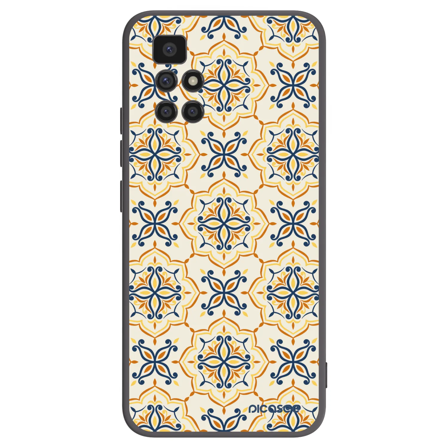 Picasee silikónový čierny obal pre Xiaomi Redmi 10 (2022) - Majolica