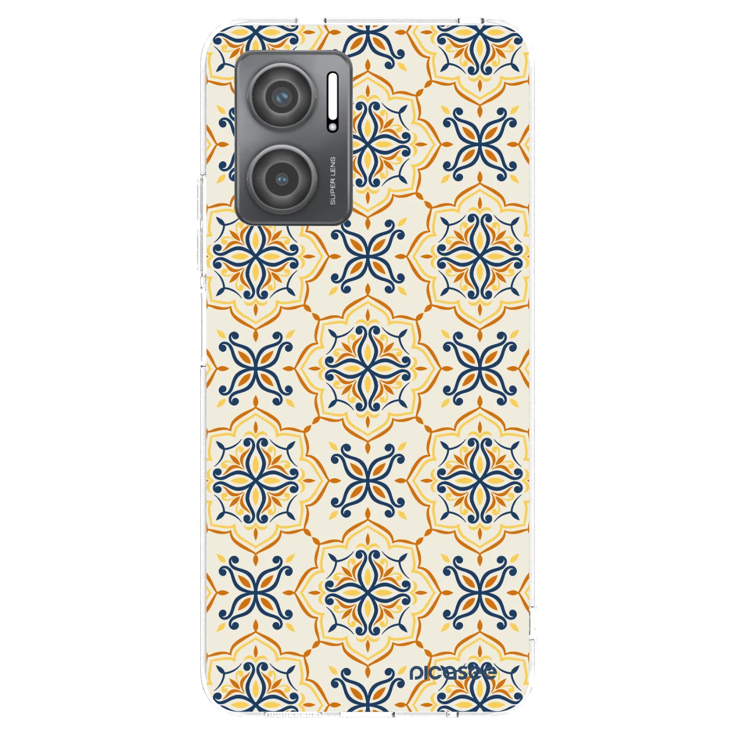Picasee silikónový prehľadný obal pre Xiaomi Redmi 10 5G - Majolica