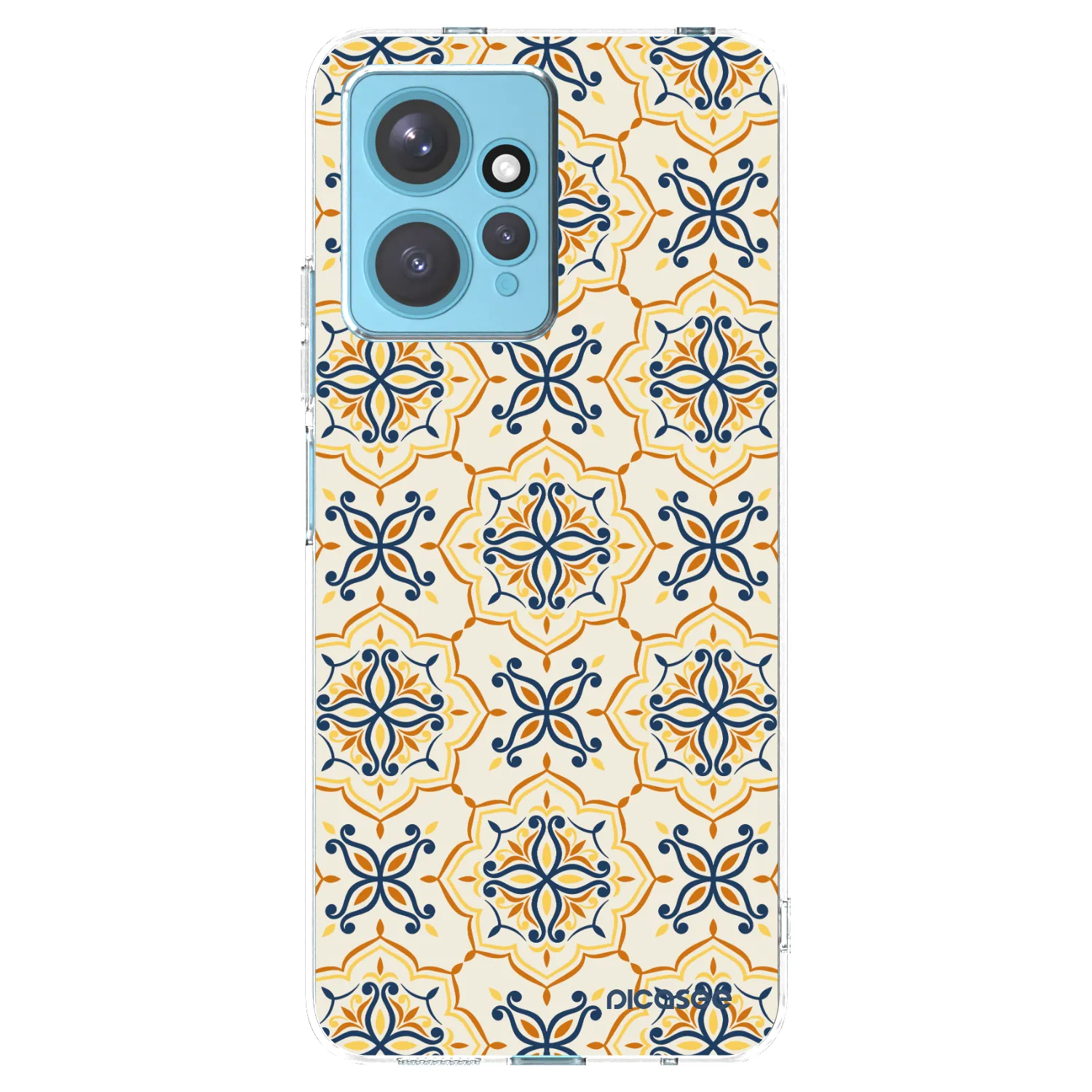Picasee silikónový prehľadný obal pre Xiaomi Redmi Note 12 4G - Majolica