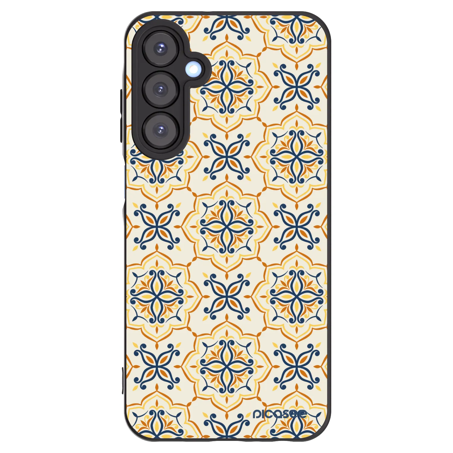 Picasee silikónový čierny obal pre Samsung Galaxy A25 A256B 5G - Majolica