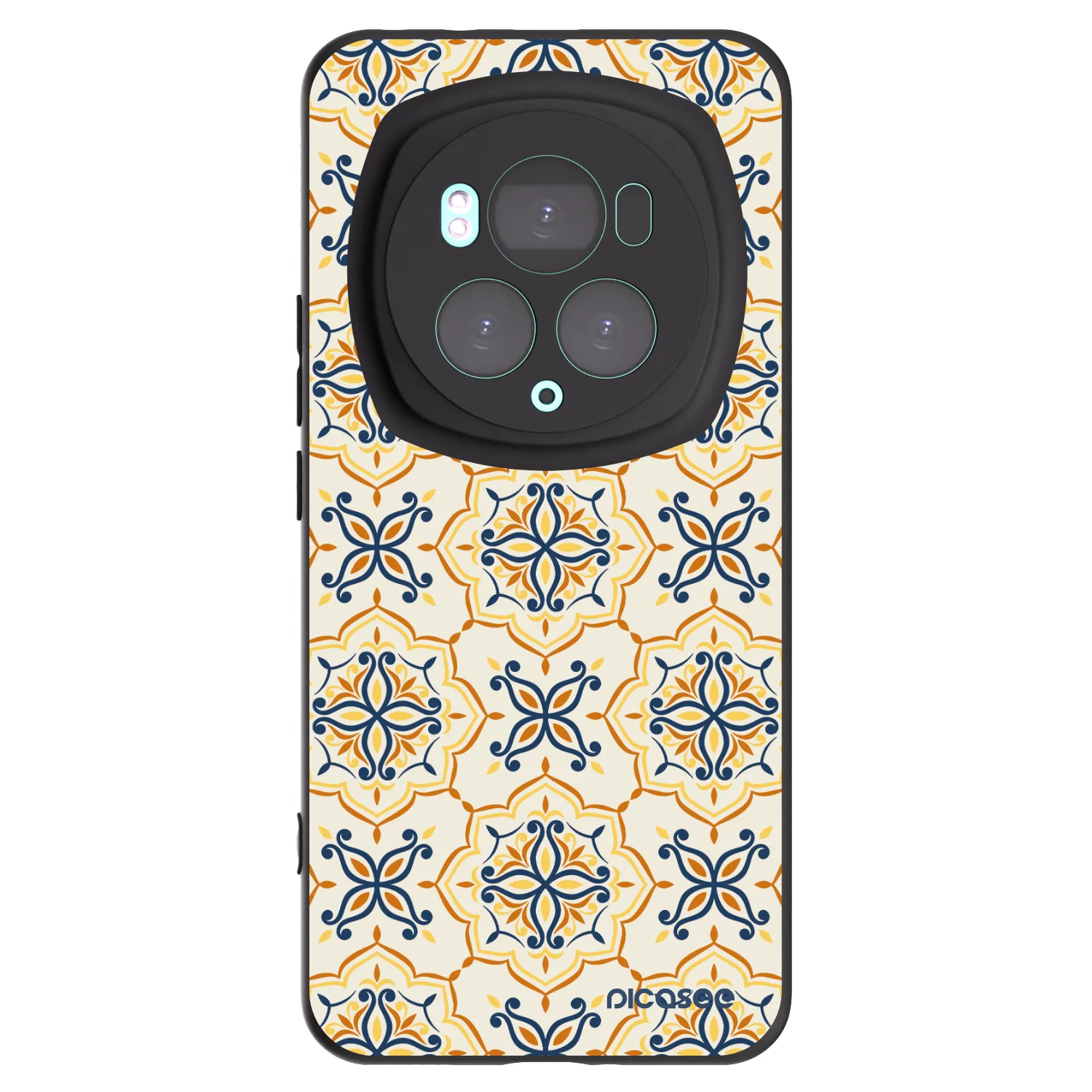 Picasee silikónový čierny obal pre Honor Magic6 Pro - Majolica