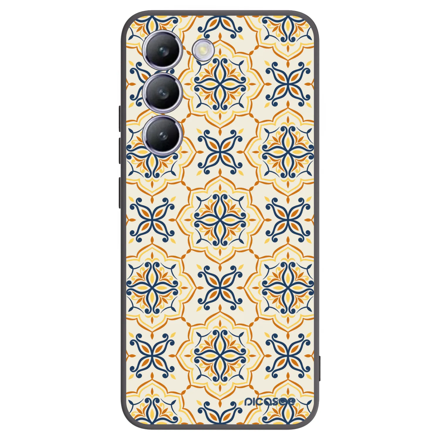 Picasee silikónový čierny obal pre Vivo V40 SE 5G - Majolica