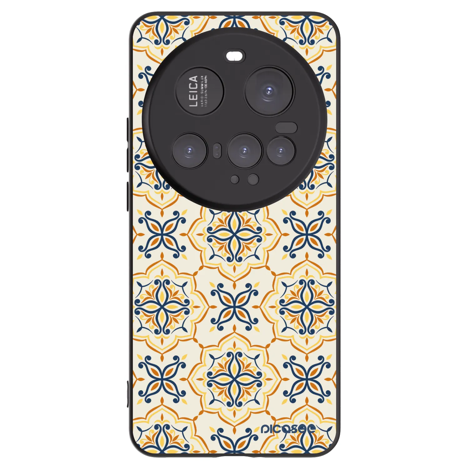 Picasee silikónový čierny obal pre Xiaomi 15 Ultra - Majolica