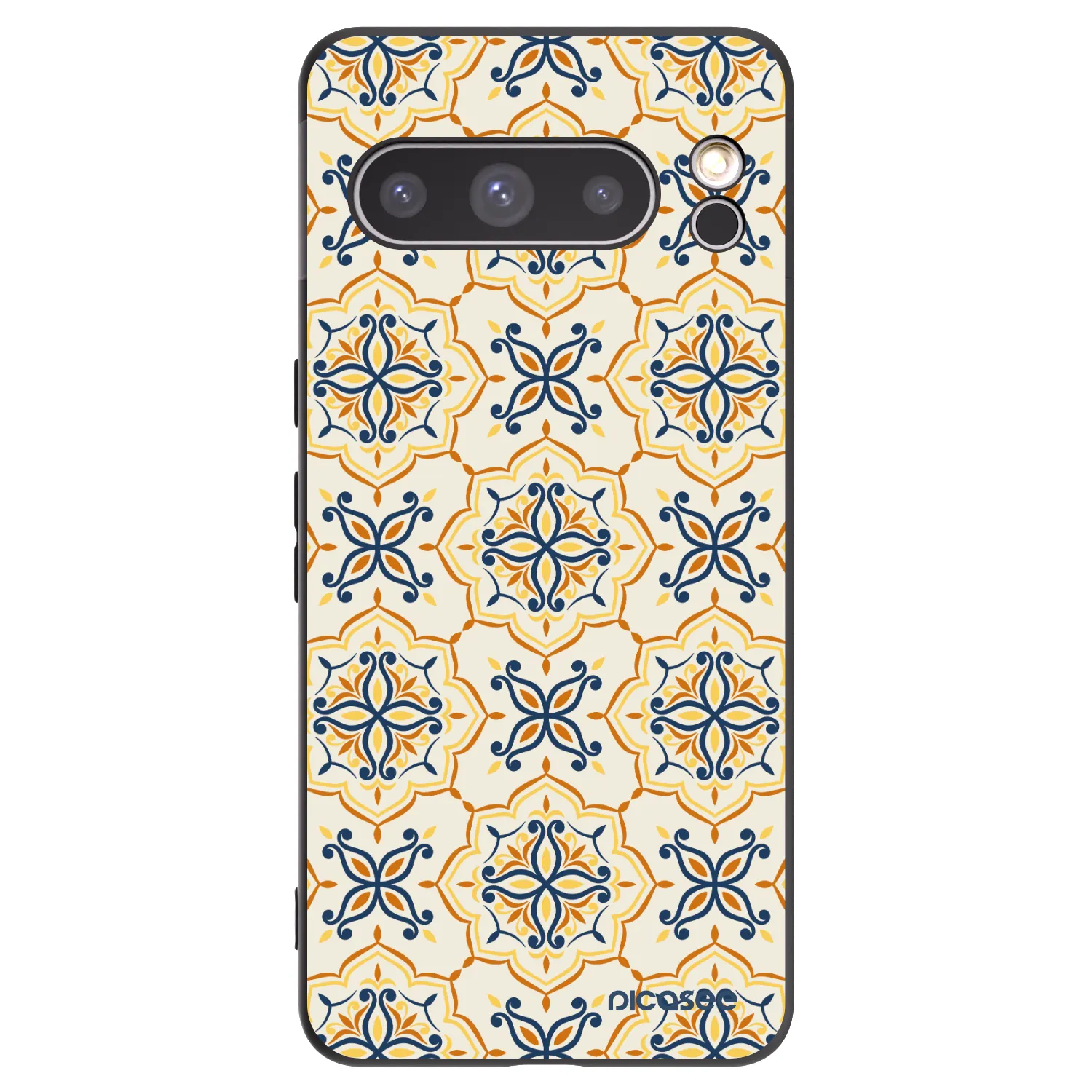 Picasee silikónový čierny obal pre Google Pixel 8 Pro - Majolica