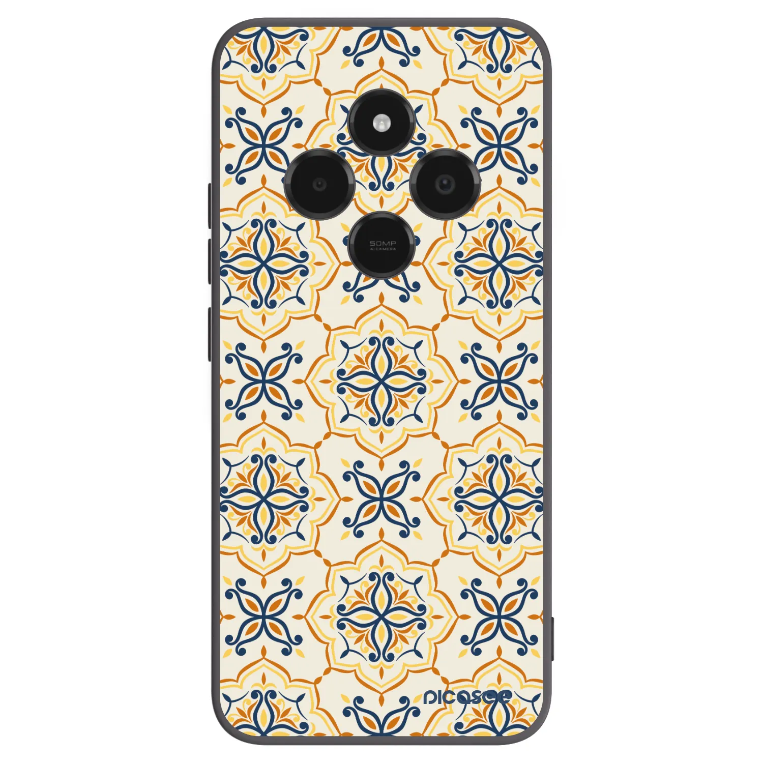 Picasee silikónový čierny obal pre Xiaomi Poco C75 - Majolica