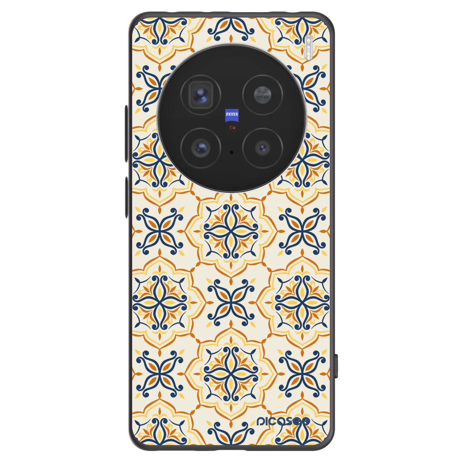 Picasee silikónový čierny obal pre Vivo X200 Pro - Majolica