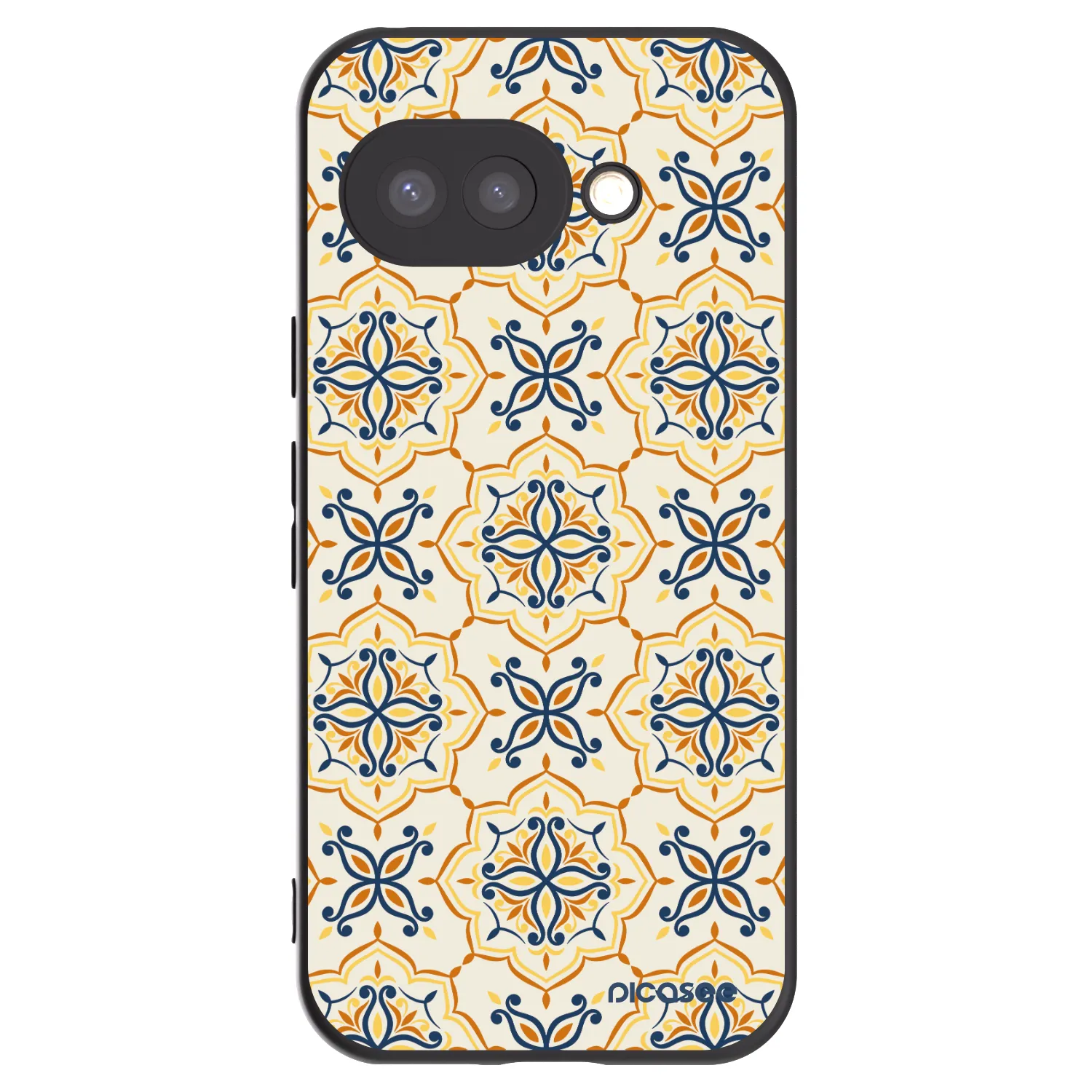 Picasee silikónový čierny obal pre Google Pixel 9a - Majolica