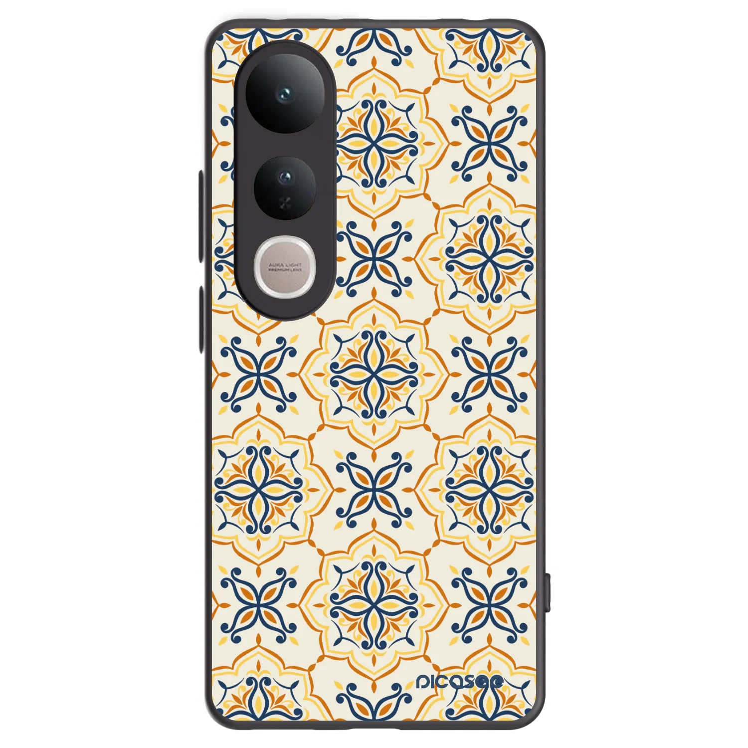 Picasee silikónový čierny obal pre Vivo V50 Lite 5G - Majolica