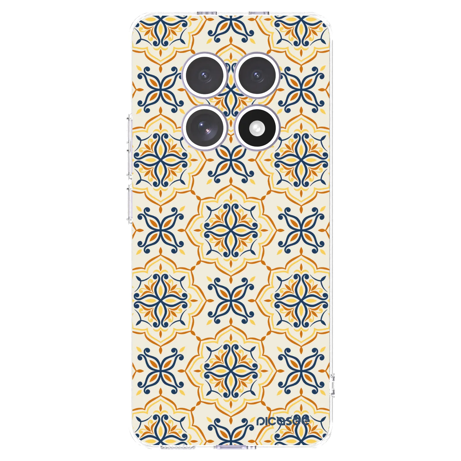 Picasee silikónový prehľadný obal pre Xiaomi Redmi Note 15 4G - Majolica