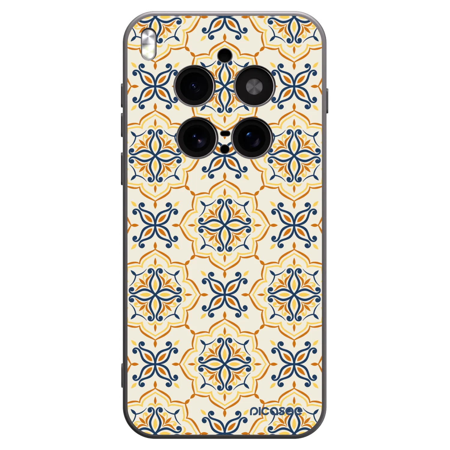 Picasee silikónový čierny obal pre Vivo X300 Pro - Majolica
