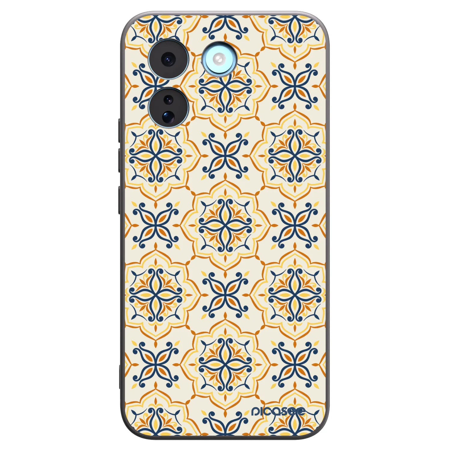 Picasee silikónový čierny obal pre Xiaomi Redmi Note 17 Pro MAX 5G - Majolica