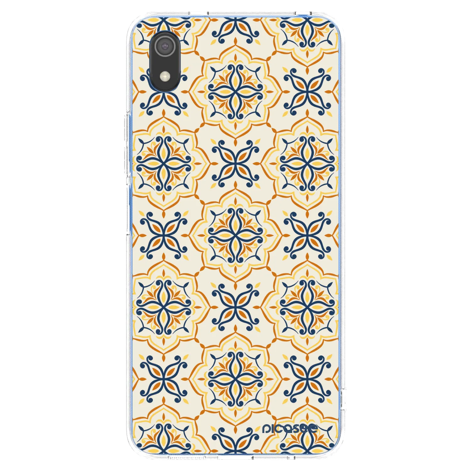 Picasee silikónový prehľadný obal pre Xiaomi Redmi 7A - Majolica