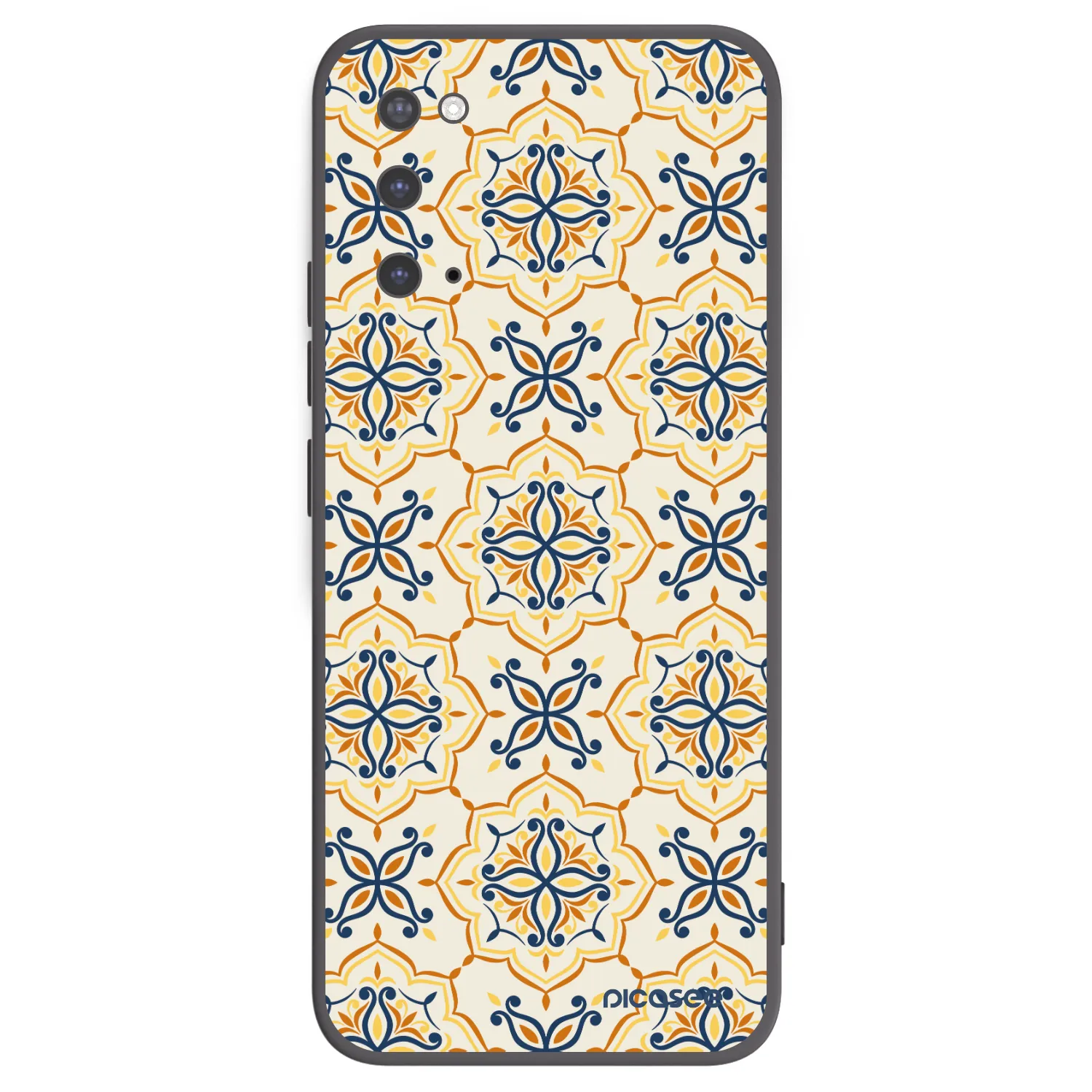 Picasee silikónový čierny obal pre Samsung Galaxy S20 G980F - Majolica