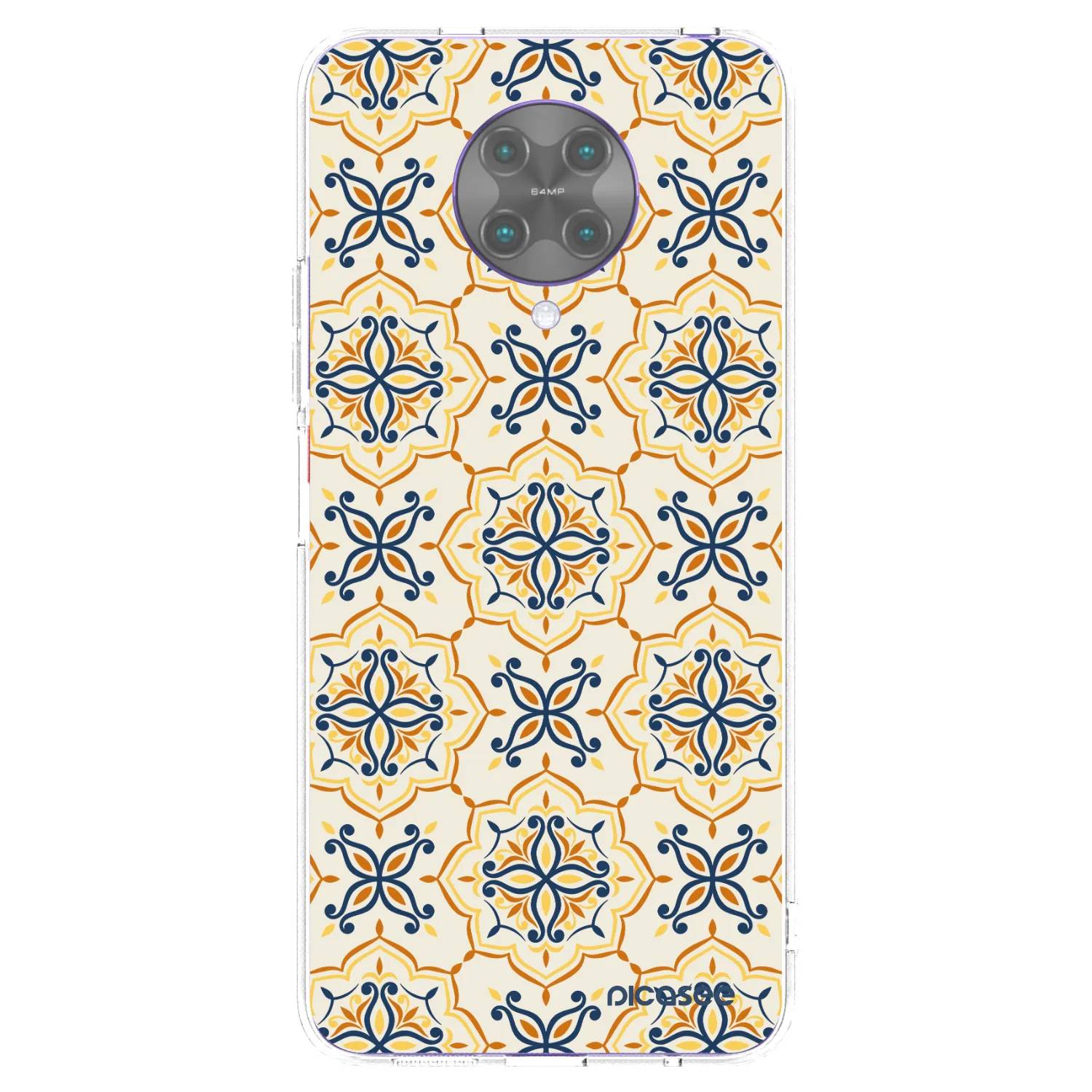 Picasee silikónový prehľadný obal pre Xiaomi Poco F2 Pro - Majolica
