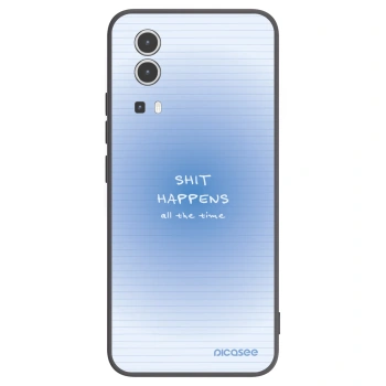 Picasee silikónový čierny obal pre Vivo Y72 5G - Oops Memo