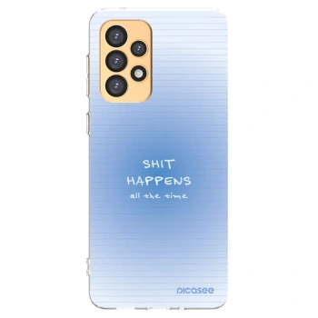 Picasee silikónový prehľadný obal pre Samsung Galaxy A33 5G A336 - Oops Memo