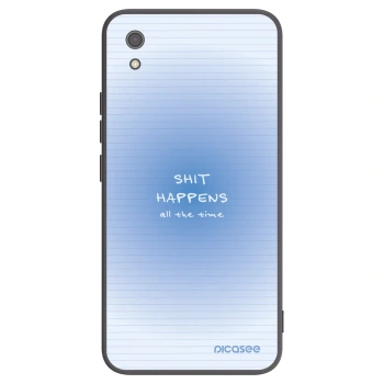 Picasee silikónový čierny obal pre Xiaomi Redmi 7A - Oops Memo