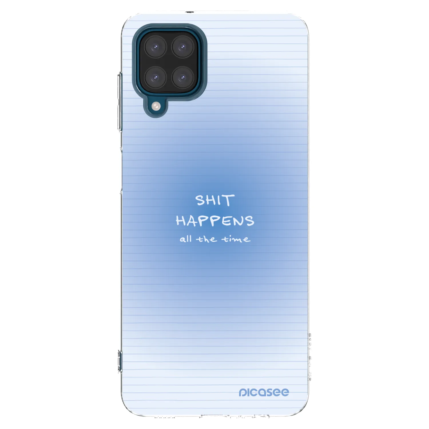 Picasee silikónový prehľadný obal pre Samsung Galaxy A12 A125F - Oops Memo