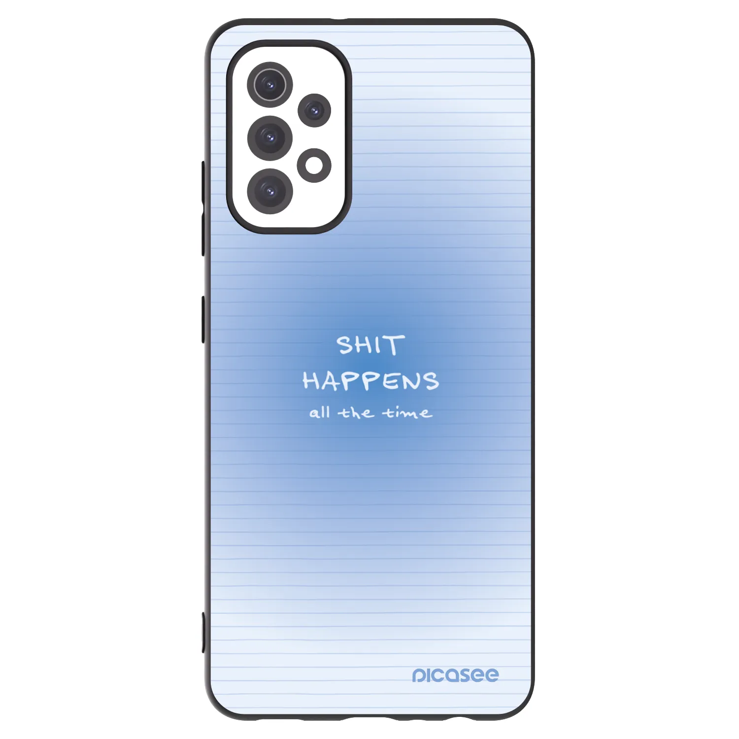 Picasee silikónový čierny obal pre Samsung Galaxy A32 5G A326B - Oops Memo