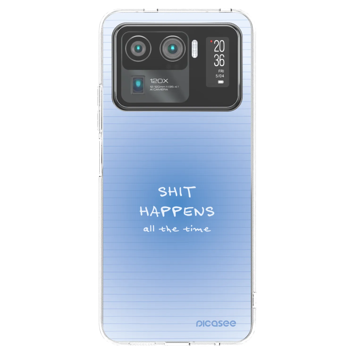 Picasee silikónový prehľadný obal pre Xiaomi Mi 11 Ultra - Oops Memo