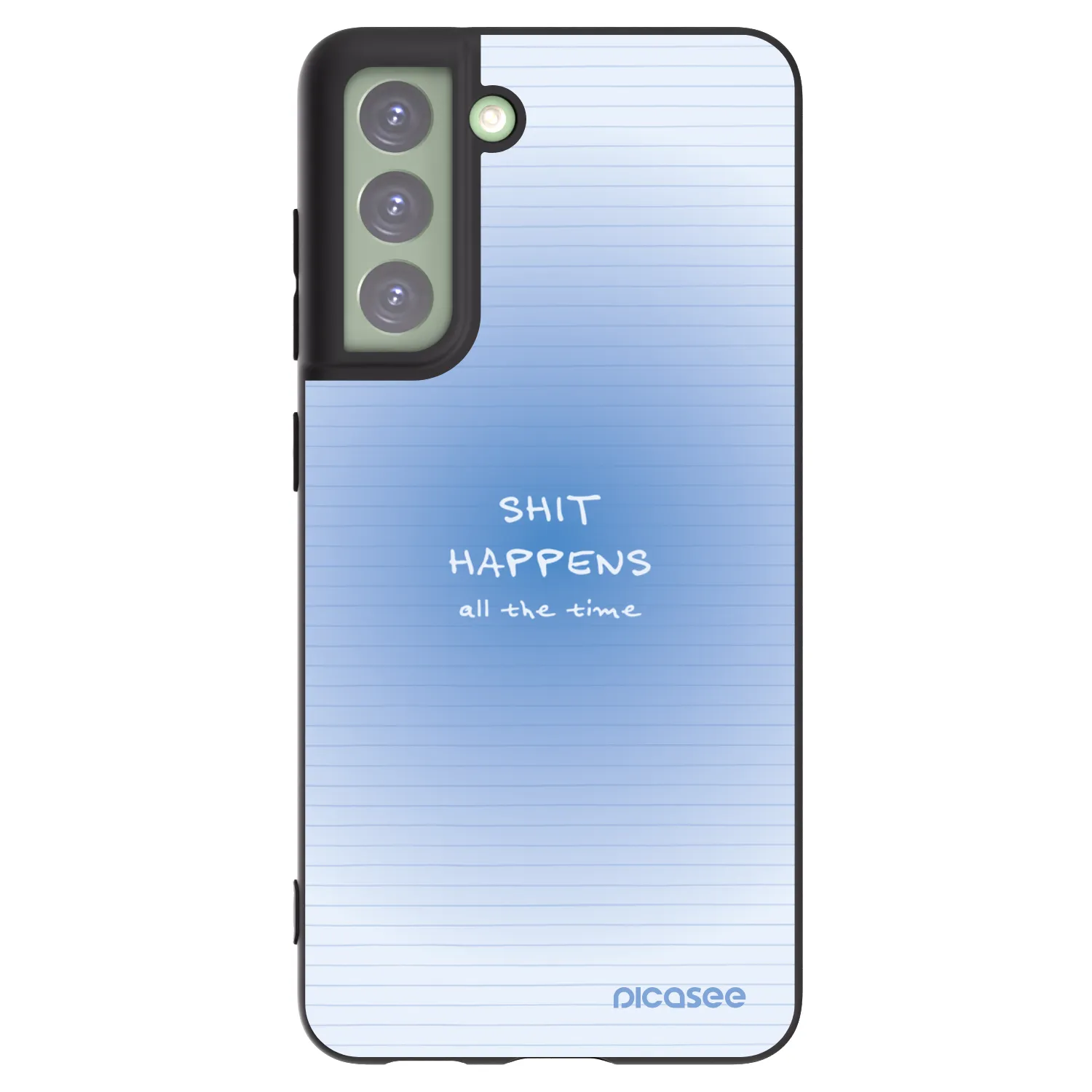 Picasee silikónový čierny obal pre Samsung Galaxy S21 FE 5G - Oops Memo