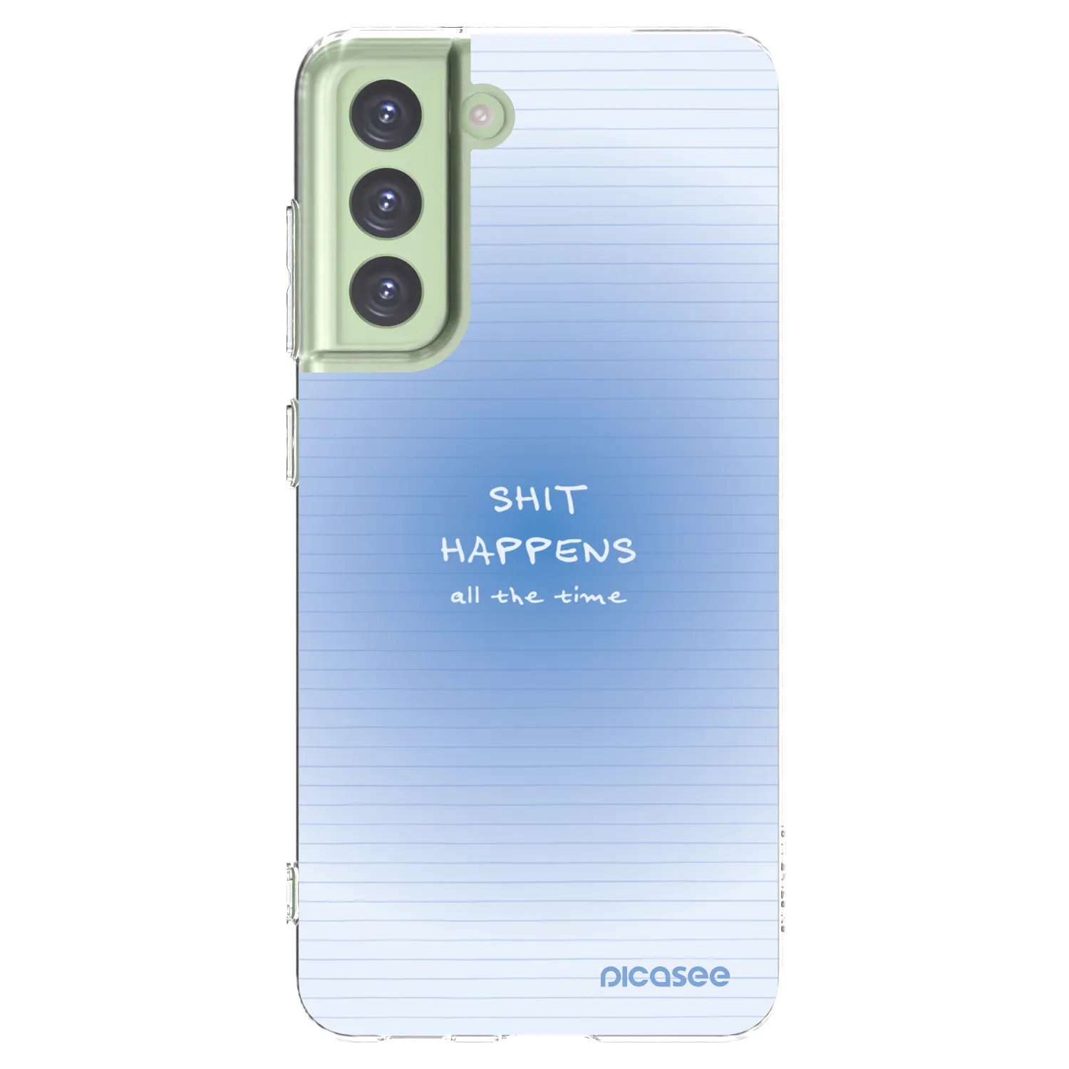 Picasee silikónový prehľadný obal pre Samsung Galaxy S21 FE 5G - Oops Memo