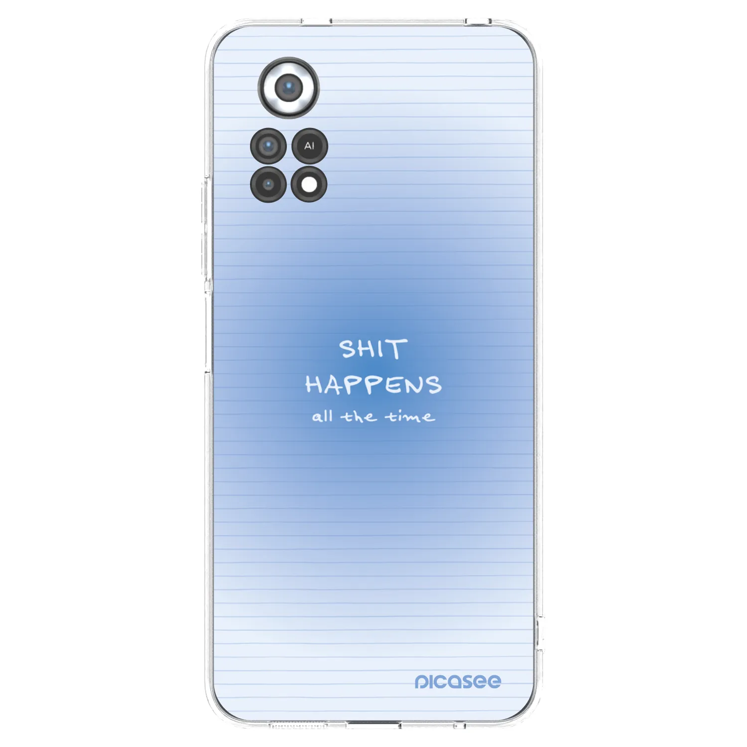 Picasee silikónový prehľadný obal pre Xiaomi Poco X4 Pro 5G - Oops Memo