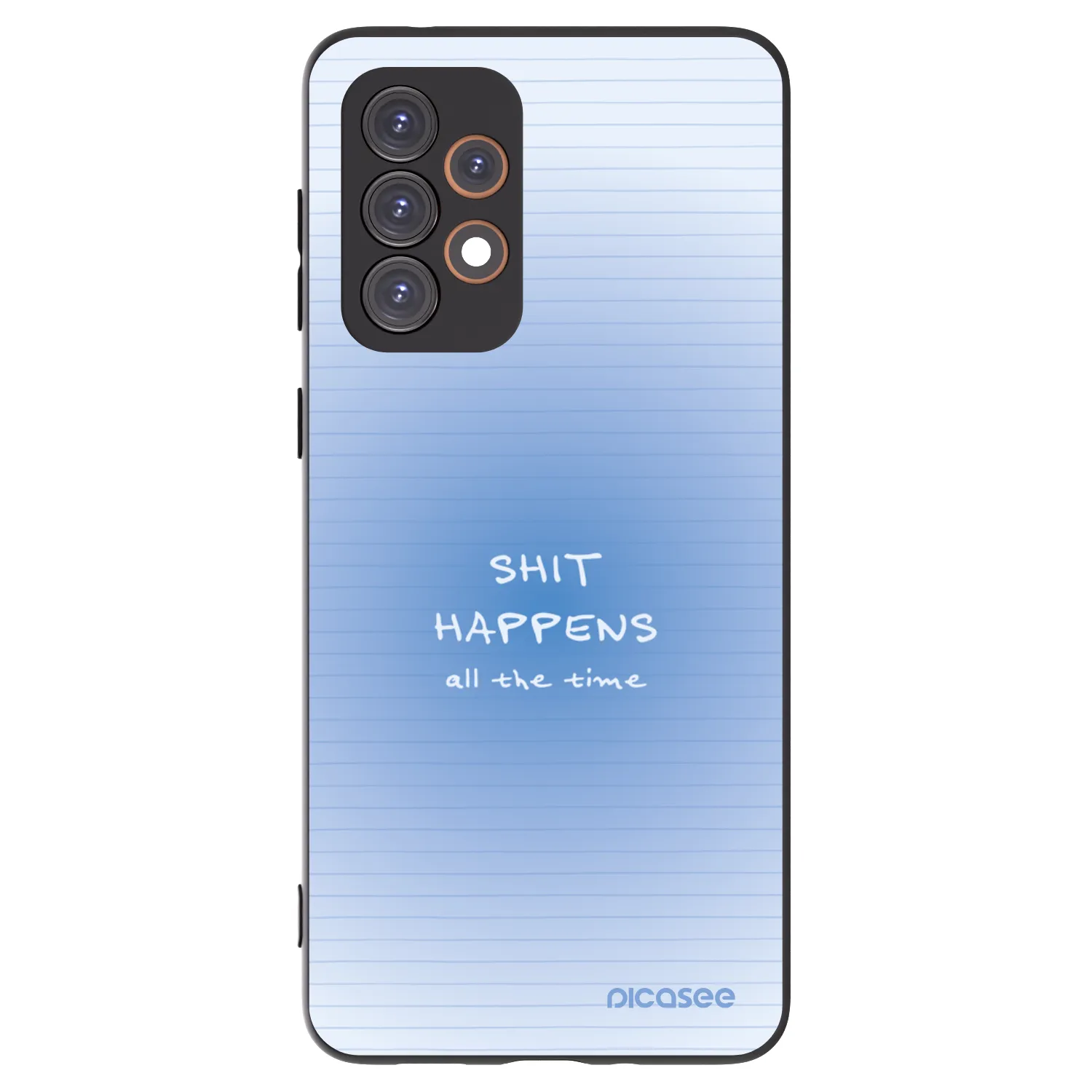Picasee silikónový čierny obal pre Samsung Galaxy A33 5G A336 - Oops Memo