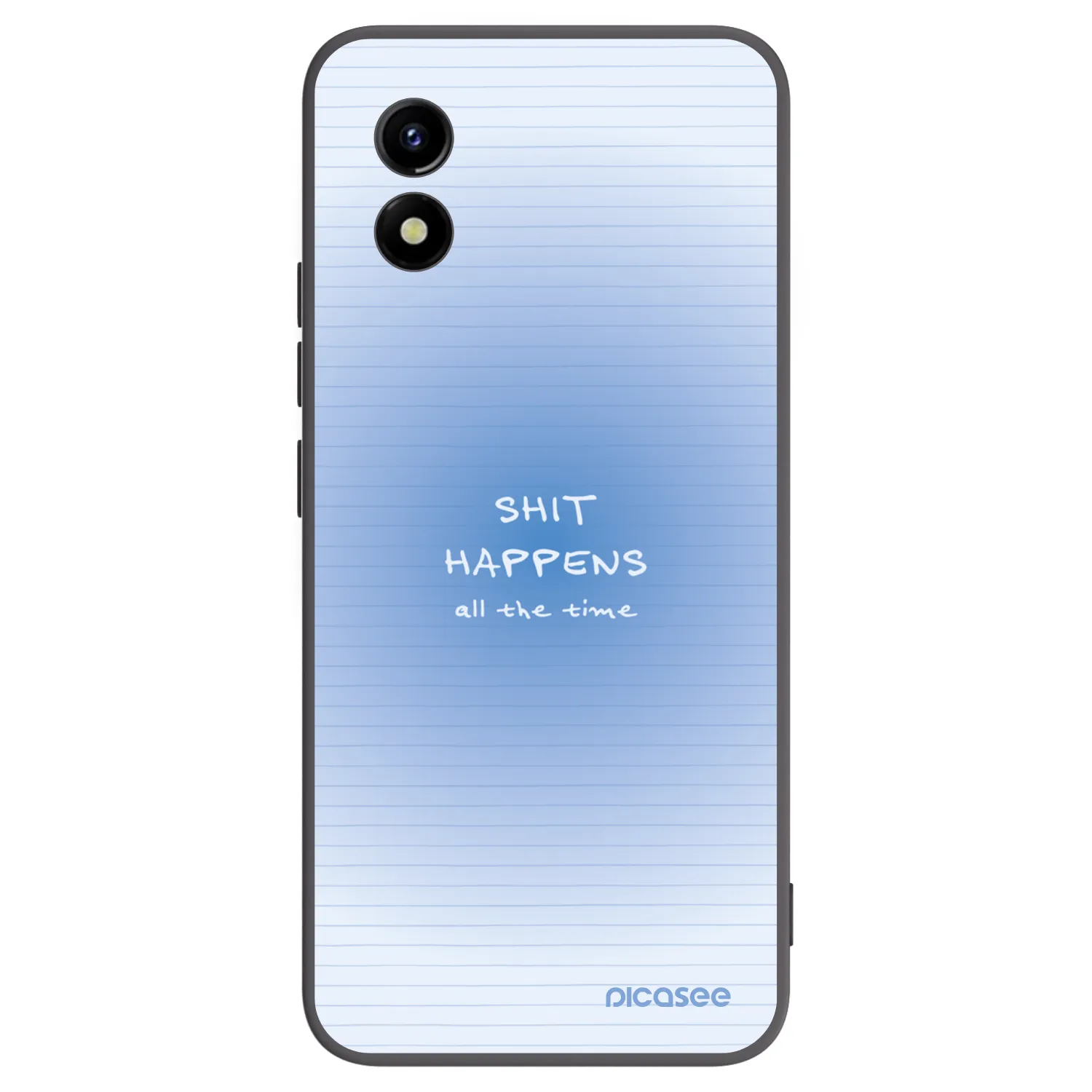 Picasee silikónový čierny obal pre Vivo Y01 - Oops Memo