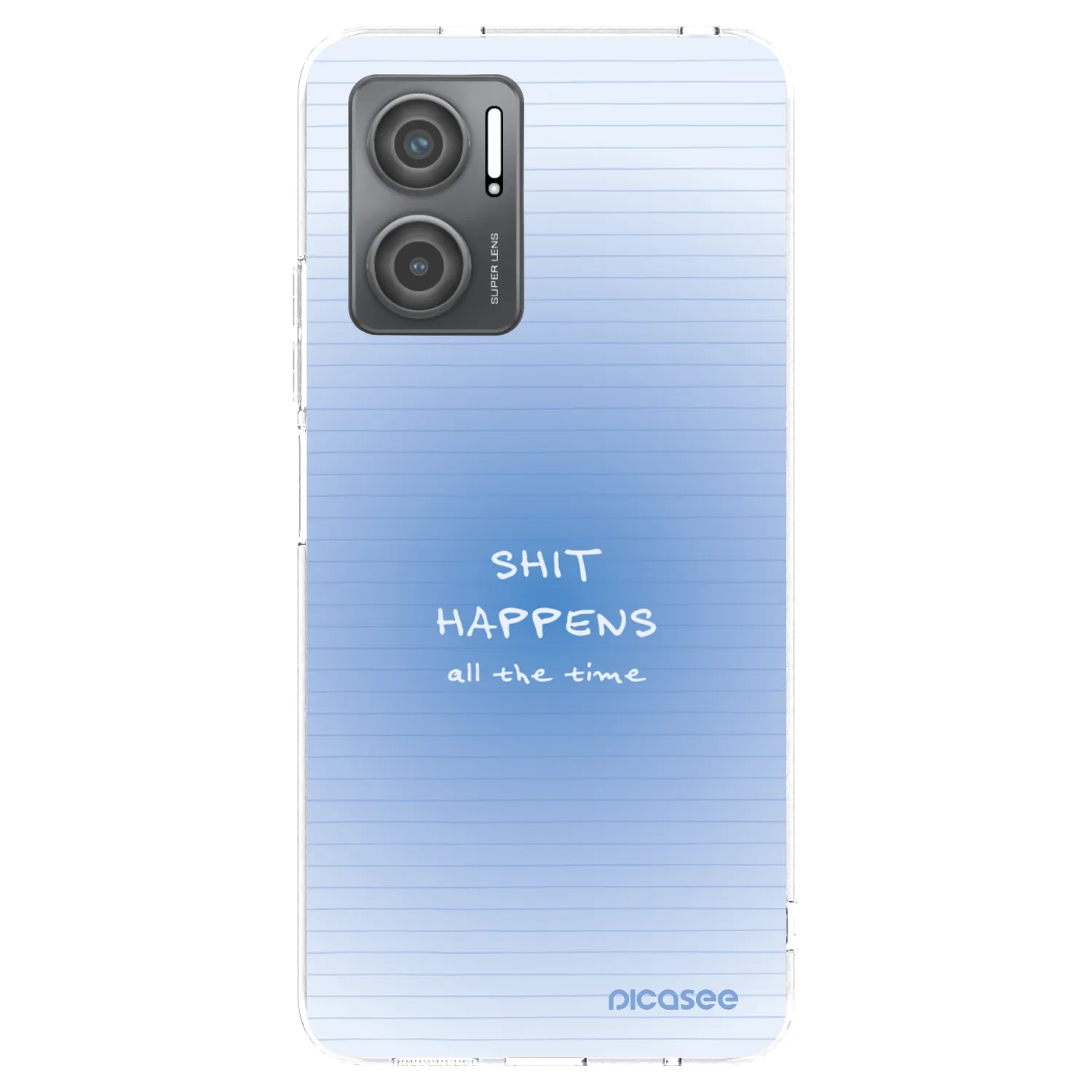 Picasee silikónový prehľadný obal pre Xiaomi Redmi 10 5G - Oops Memo