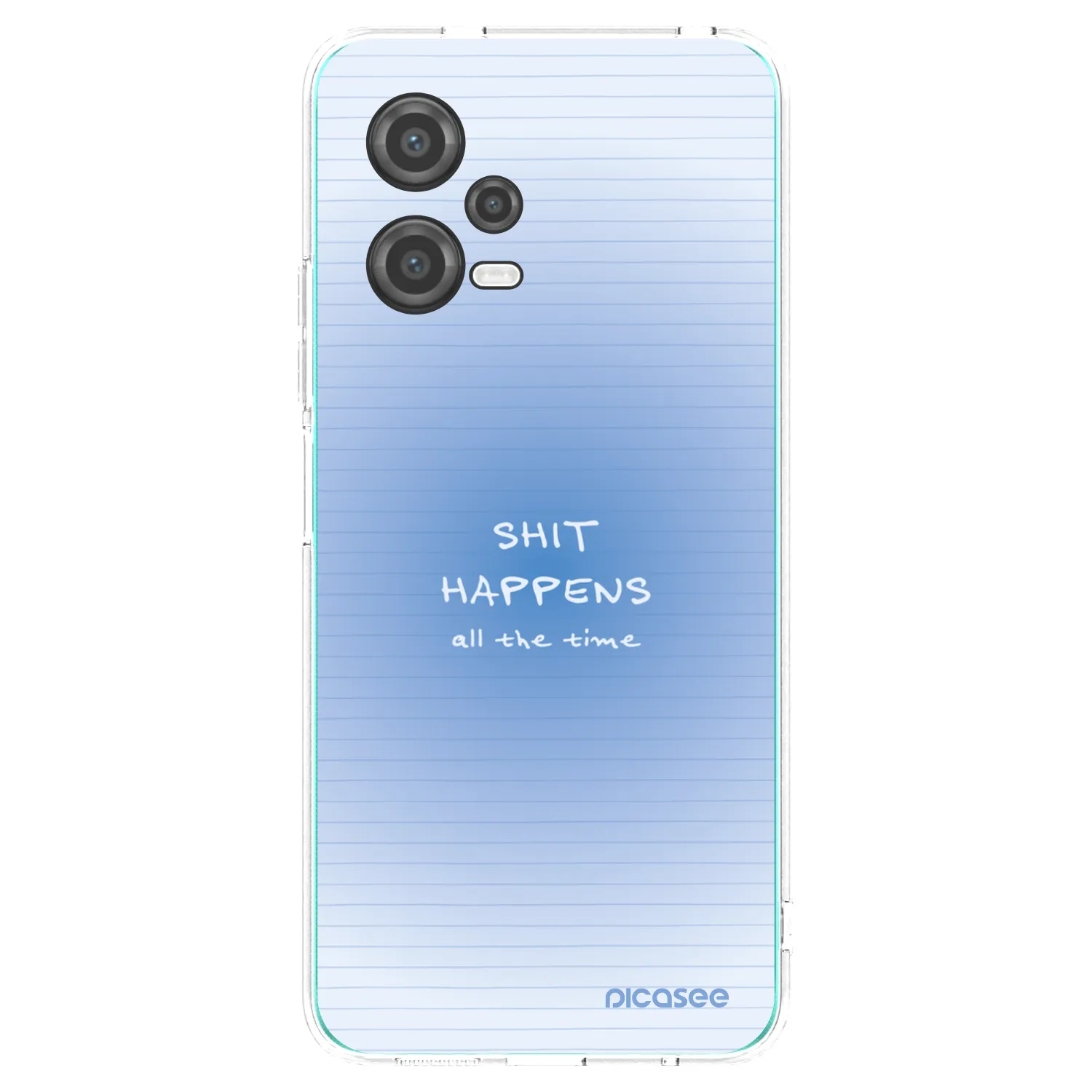 Picasee silikónový prehľadný obal pre Xiaomi Poco X5 - Oops Memo