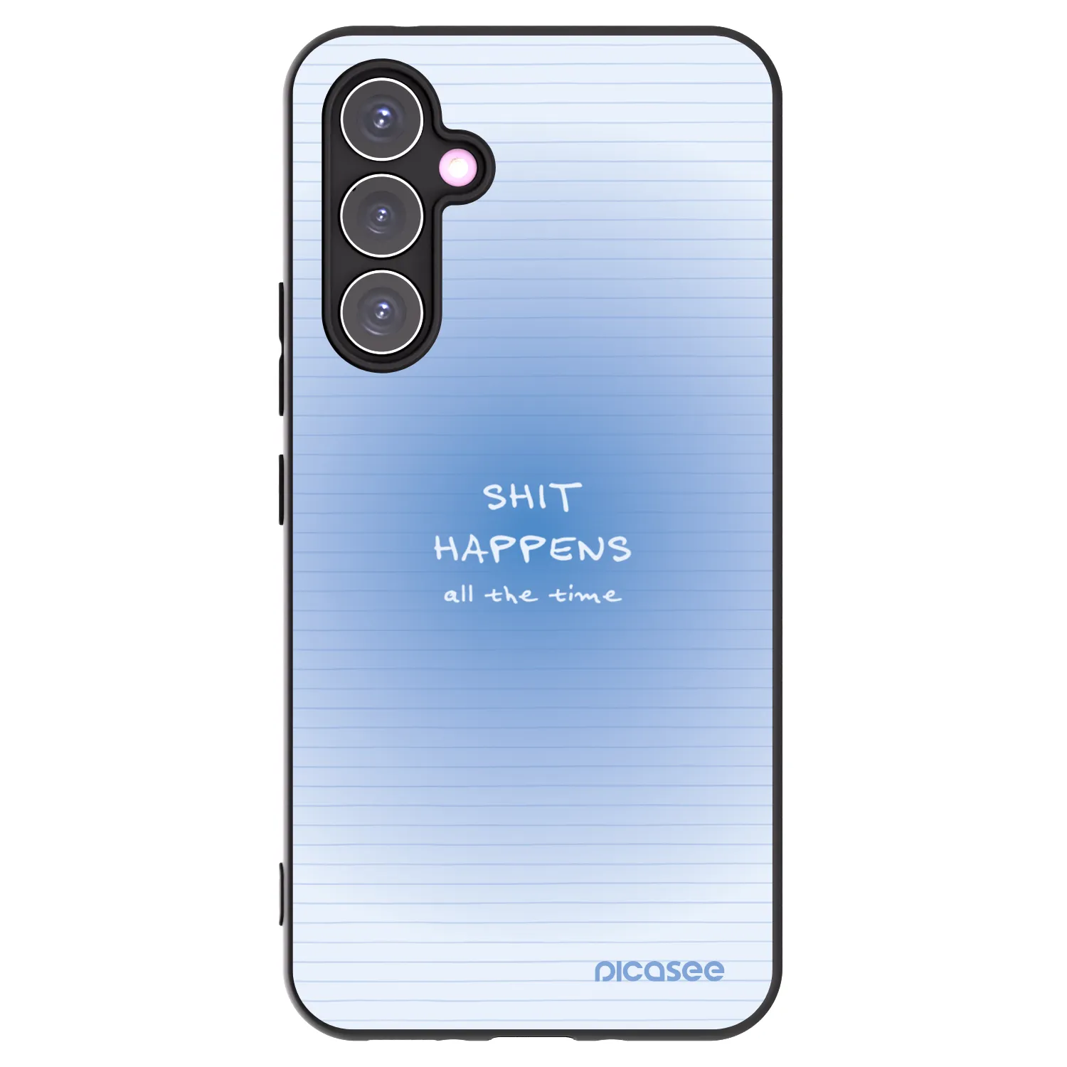Picasee silikónový čierny obal pre Samsung Galaxy A54 5G A546B - Oops Memo