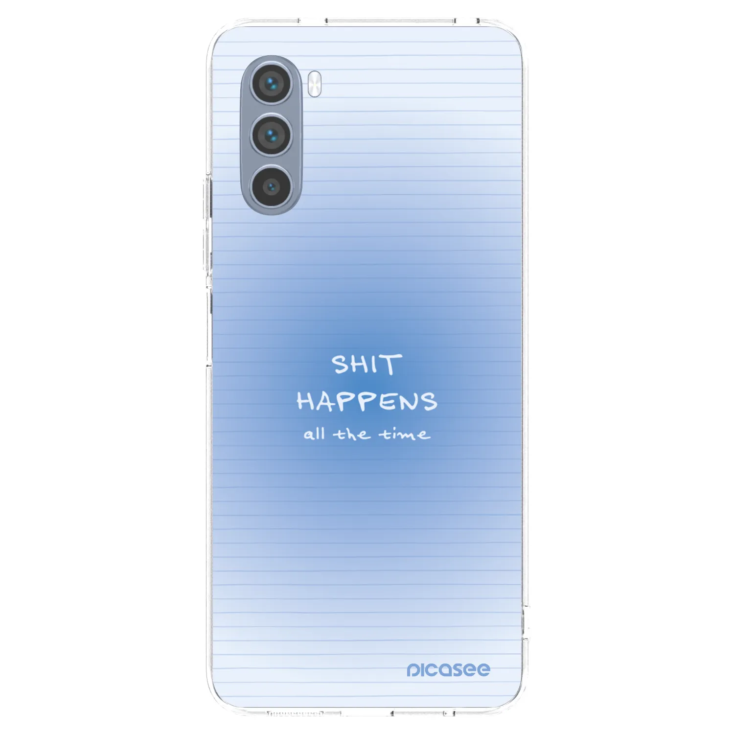 Picasee silikónový prehľadný obal pre Motorola Moto G62 - Oops Memo
