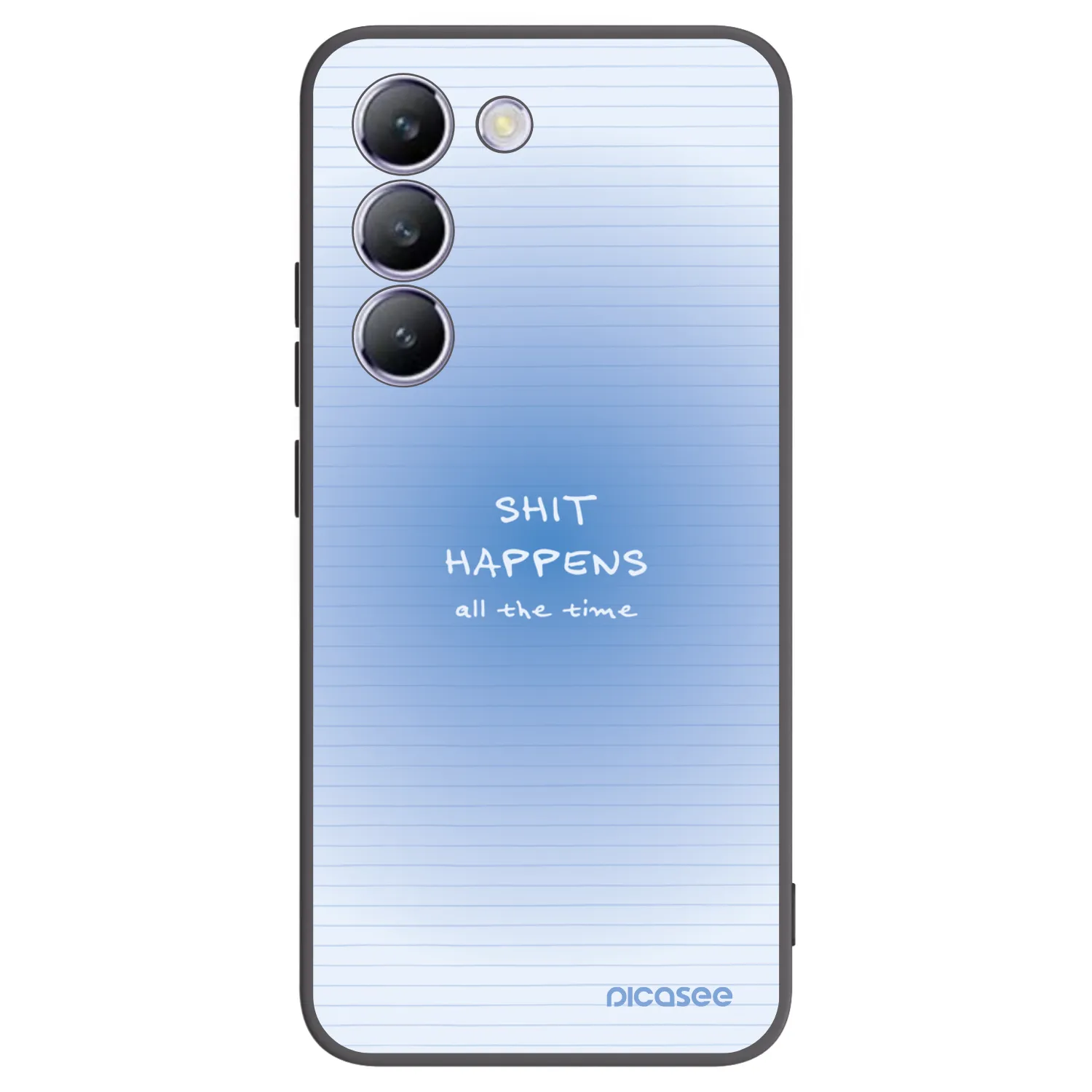 Picasee silikónový čierny obal pre Vivo V40 SE 5G - Oops Memo