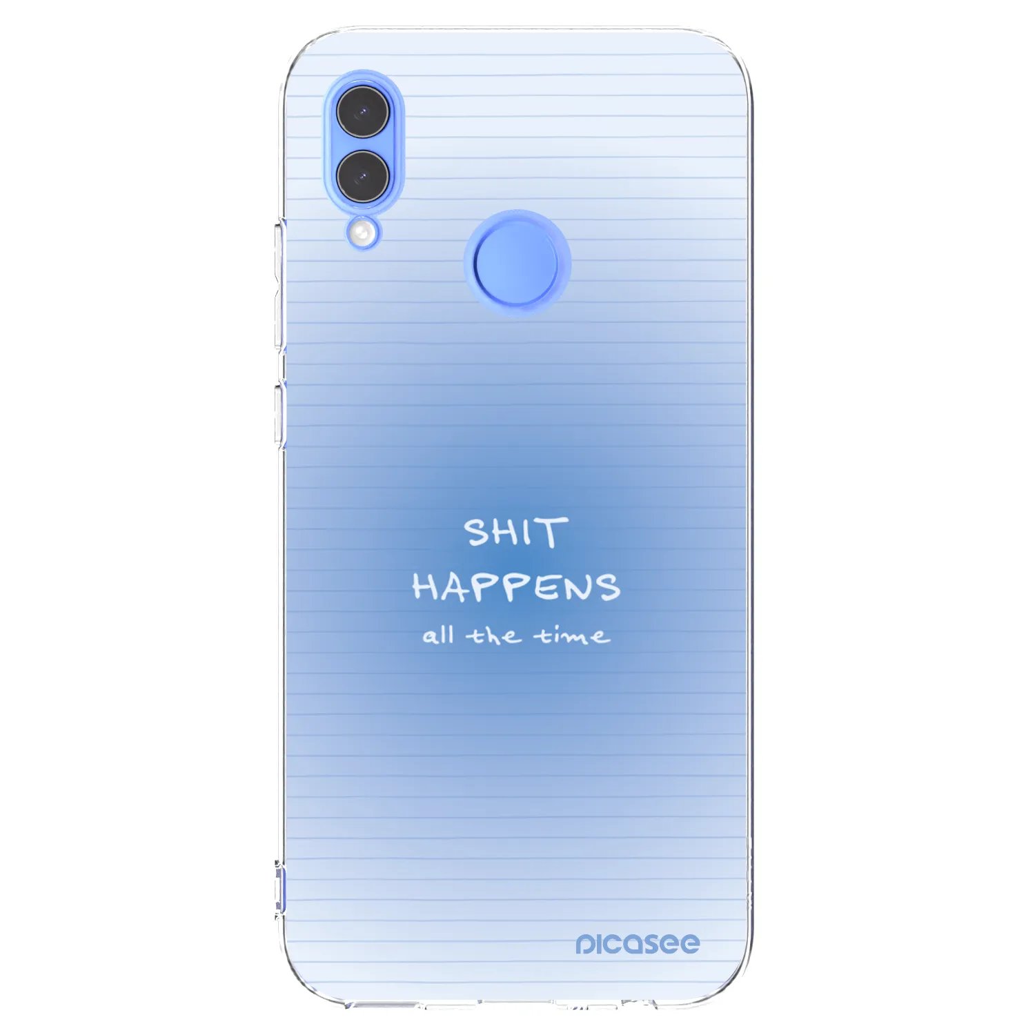 Picasee silikónový prehľadný obal pre Honor 10 Lite - Oops Memo