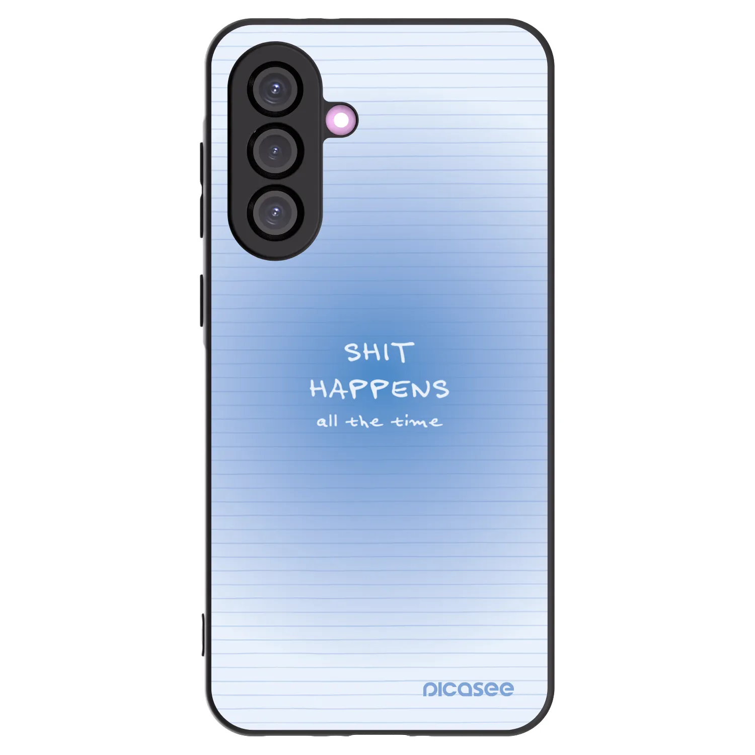 Picasee silikónový čierny obal pre Samsung Galaxy A56 5G A566B - Oops Memo