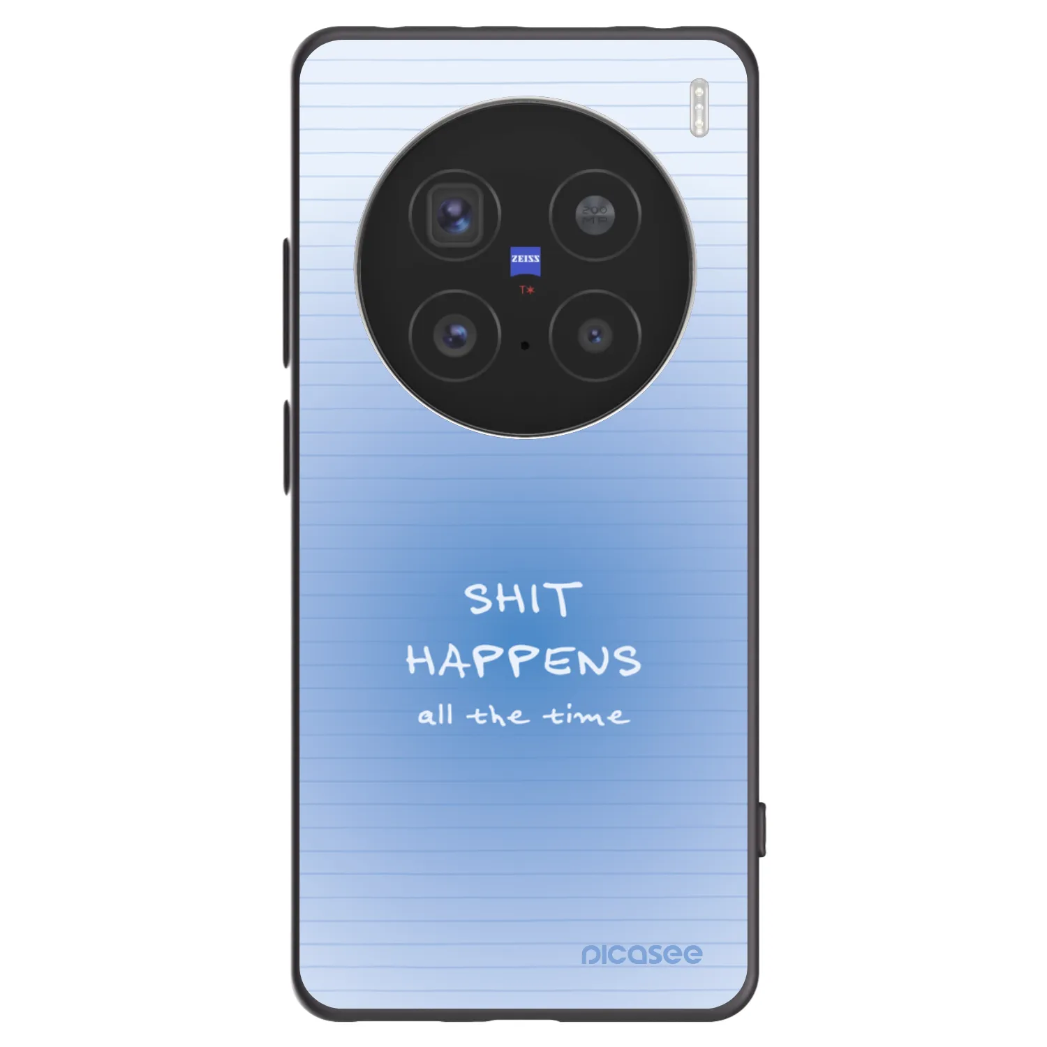 Picasee silikónový čierny obal pre Vivo X200 Pro - Oops Memo