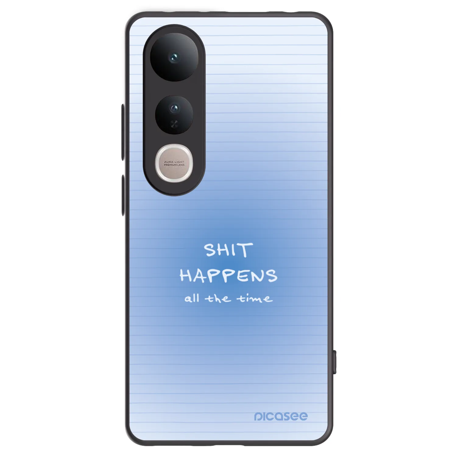 Picasee silikónový čierny obal pre Vivo V50 Lite 5G - Oops Memo