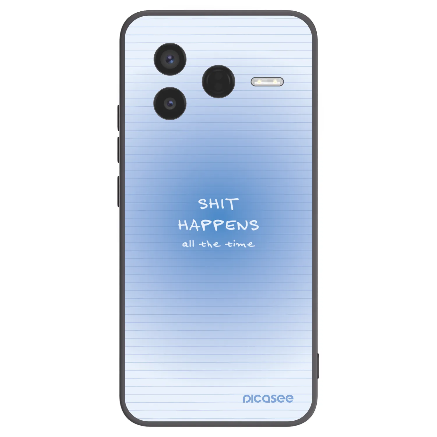 Picasee silikónový čierny obal pre Xiaomi Poco F7 Pro 5G - Oops Memo