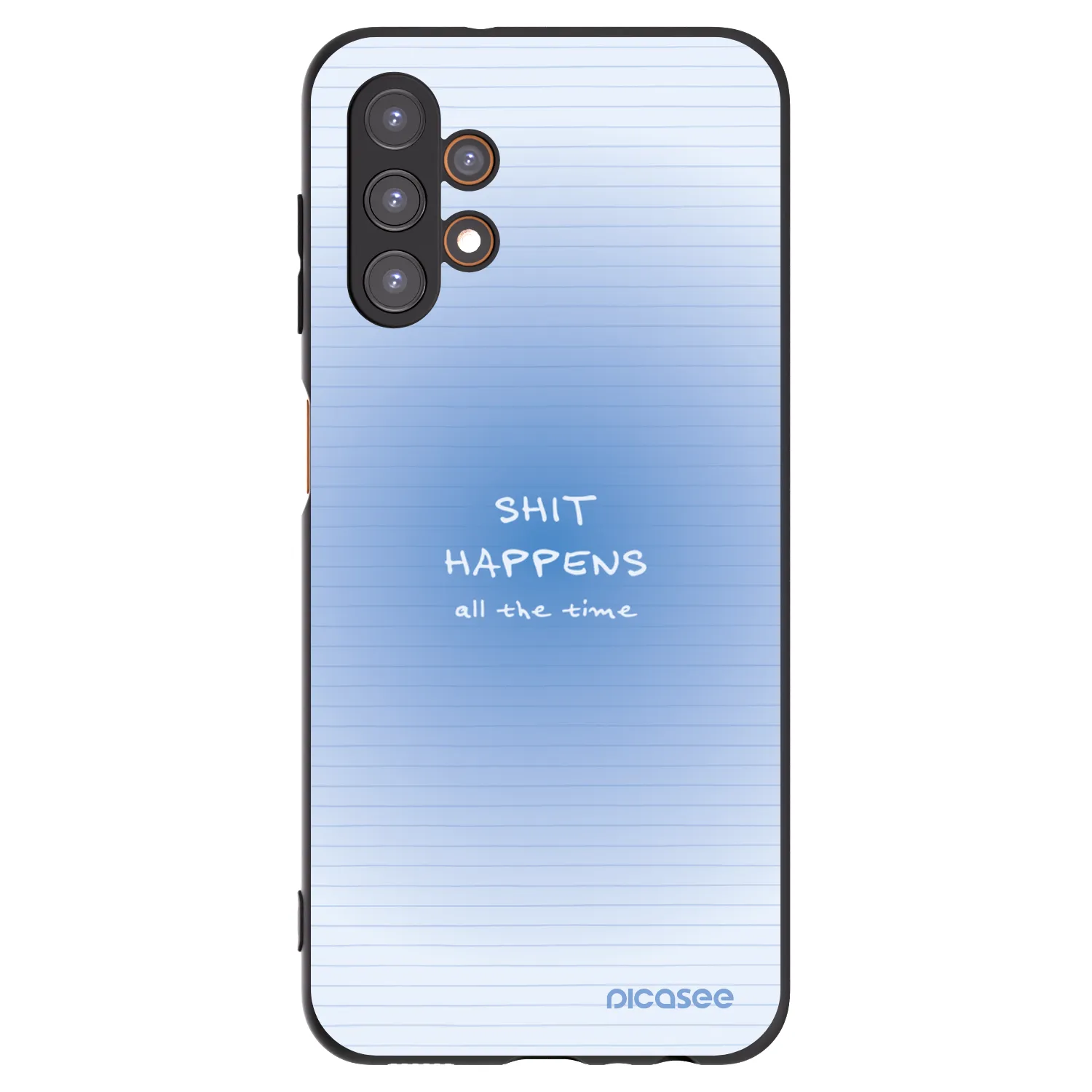 Picasee silikónový čierny obal pre Samsung Galaxy A13 5G - Oops Memo
