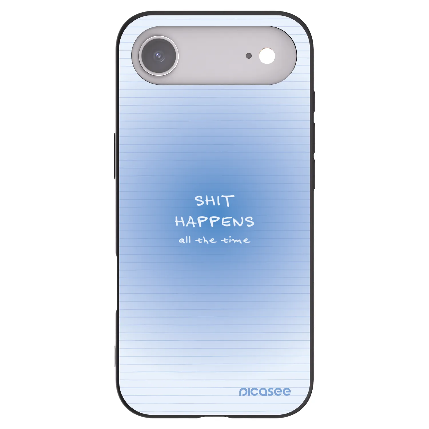 Picasee silikónový čierny obal pre Apple iPhone Air - Oops Memo