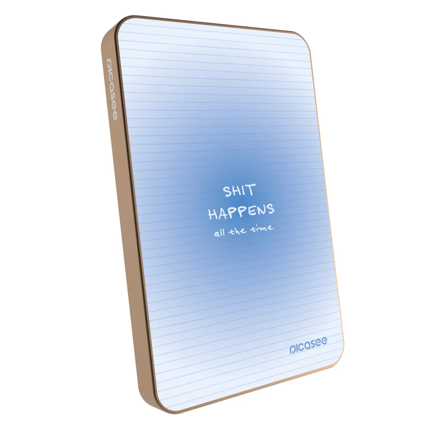 Picasee Powerbanka s MagSafe 5 000 mAh Zlatá - Oops Memo