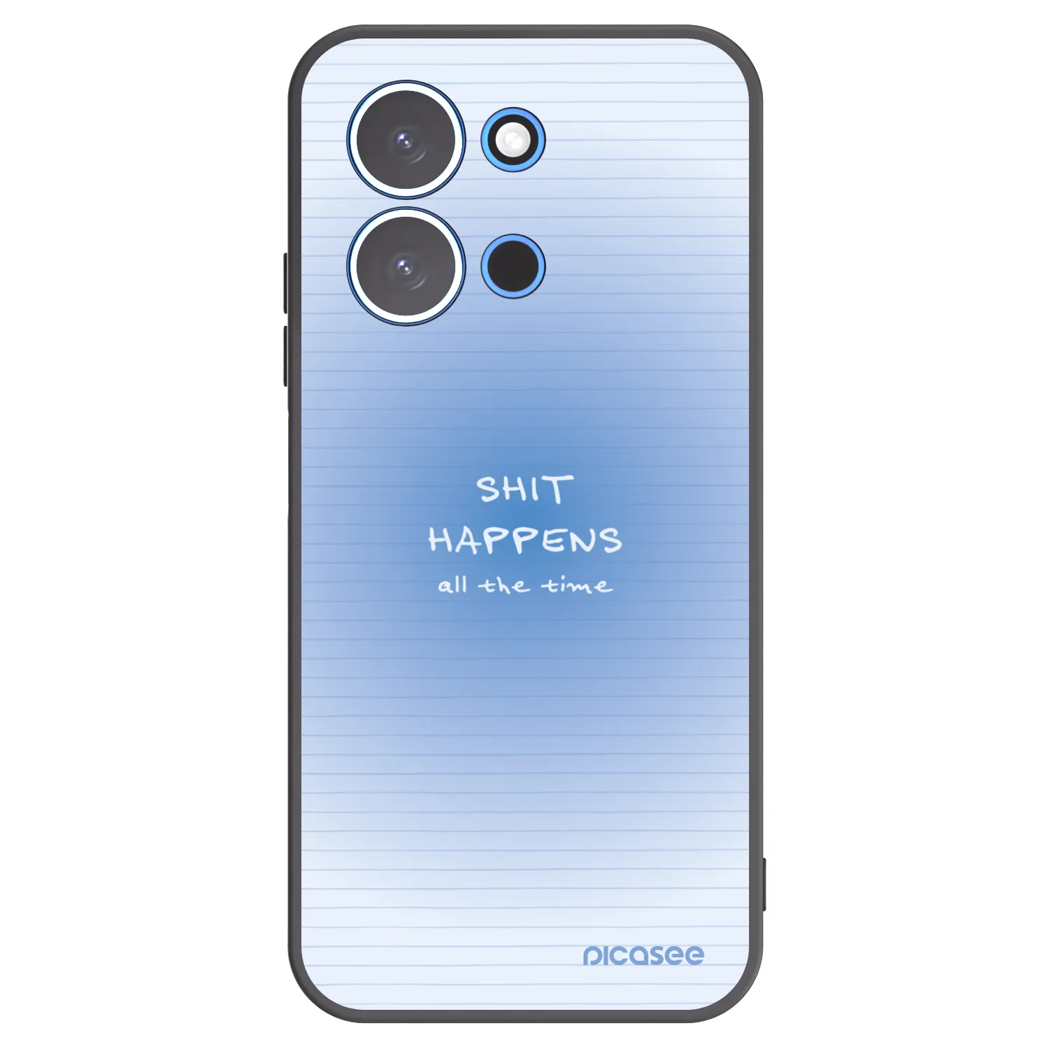 Picasee silikónový čierny obal pre Xiaomi Redmi 15C 4G - Oops Memo