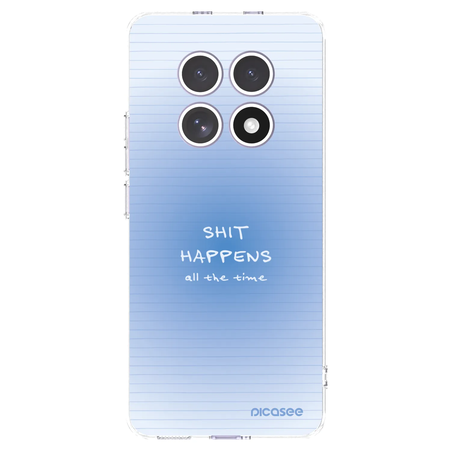 Picasee silikónový prehľadný obal pre Xiaomi Redmi Note 15 4G - Oops Memo