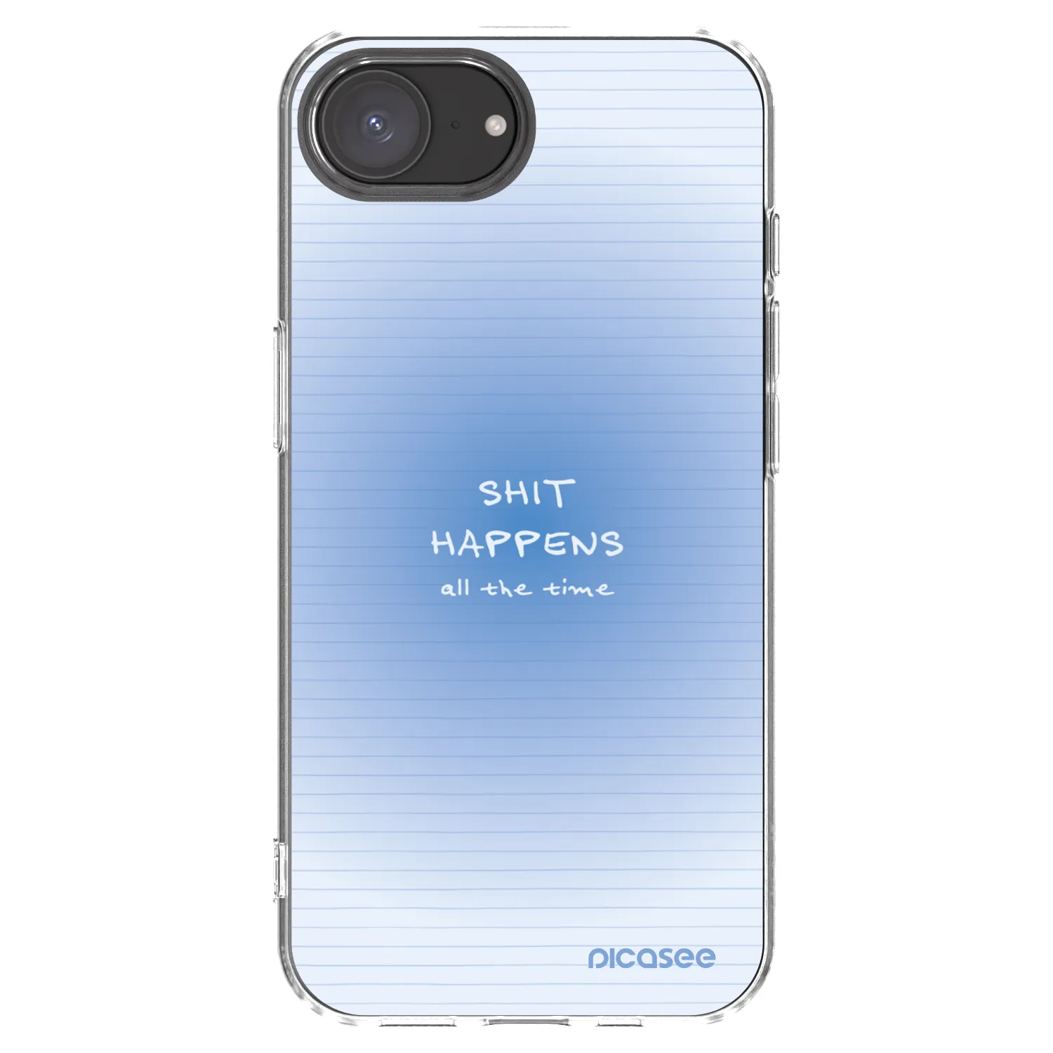 Picasee silikónový prehľadný obal pre Apple iPhone 17e - Oops Memo